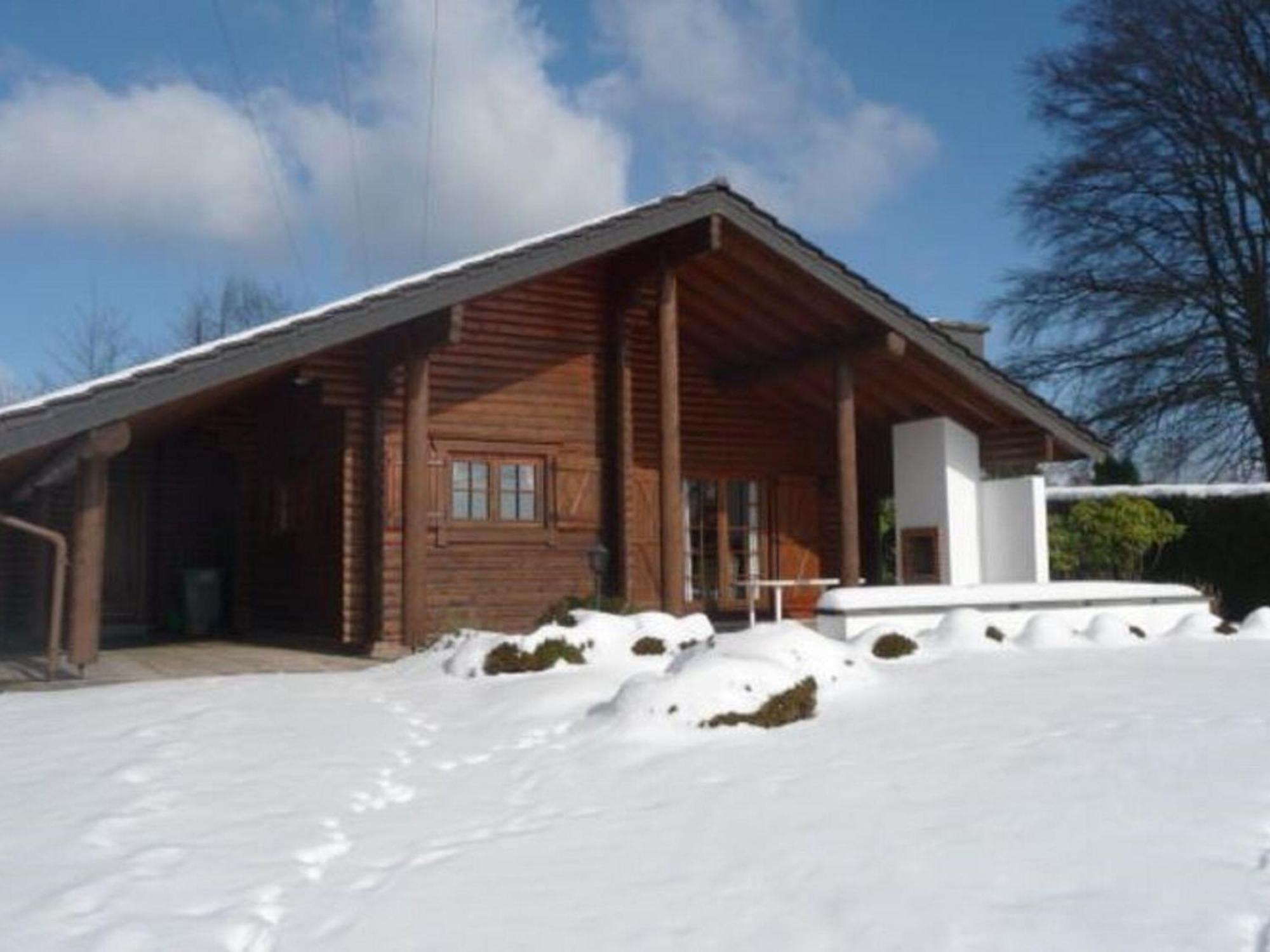 Charming Chalet With Private Garden In Stavelot Hockai Exterior foto