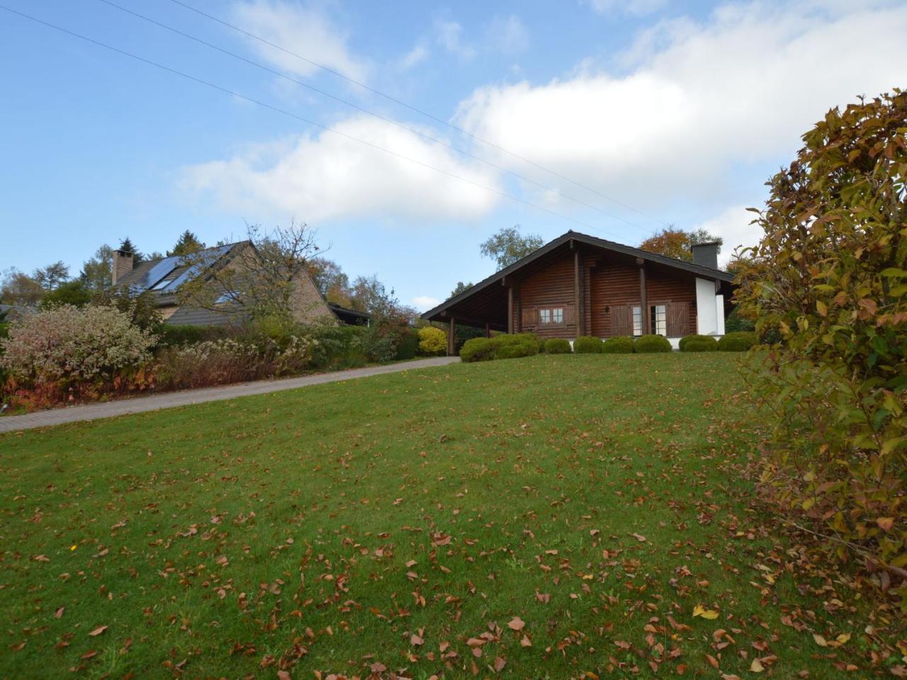Charming Chalet With Private Garden In Stavelot Hockai Exterior foto